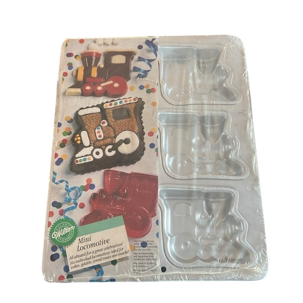 🌟NEW🌟 Vintage Wilton Mini Locomotive Cake Pan